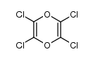 perchloro-1,4-dioxine结构式