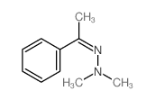 (1E)-1-苯乙酮二甲基肼酮结构式