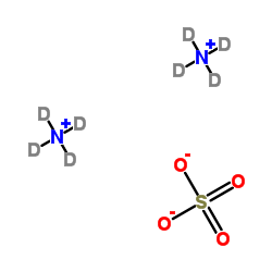 Bis(2H4)ammonium sulfate Structure