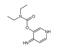 (4-aminopyridin-3-yl) N,N-diethylcarbamate Structure