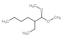 2-ethyl hexanal dimethyl acetal structure