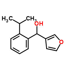 3-Furyl(2-isopropylphenyl)methanol Structure