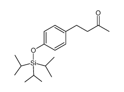 4-(4-((triisopropylsilyl)oxy)phenyl)butan-2-one Structure