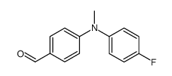 4-((4-Fluorophenyl)(Methyl)Amino)Benzaldehyde结构式