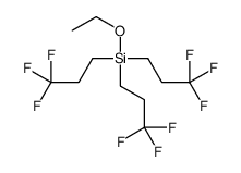 ethoxy-tris(3,3,3-trifluoropropyl)silane Structure