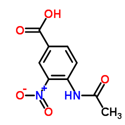 4-Acetamido-3-nitrobenzoic acid Structure