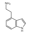 2-(1H-吲哚-4-基)乙胺结构式