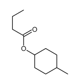 (4-methylcyclohexyl) butanoate结构式