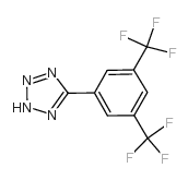 5-[3,5-双(三氟甲基)苯基]-2H-1,2,3,4-四唑结构式