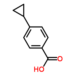 4-Cyclopropylbenzoic acid Structure
