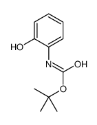 tert-Butyl (2-hydroxyphenyl)carbamate Structure
