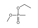 1-[methoxy(methyl)phosphoryl]oxyethane Structure