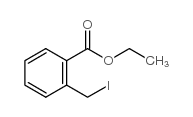 2-碘甲基苯甲酸乙酯结构式
