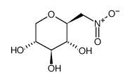 2,6-anhydro-1-deoxy-1-nitro-3,4,5-tri-o-acetyl-d-gulitol结构式