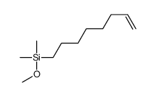 methoxy-dimethyl-oct-7-enylsilane结构式