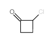 2α-Chlorocyclobutanone结构式