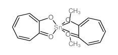 diethyltin; 2-hydroxycyclohepta-2,4,6-trien-1-one Structure