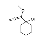1-(1-methoxypropa-1,2-dienyl)cyclohexan-1-ol Structure