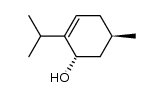 (1S,5R)-5-methyl-2-(1-methylethyl)cyclohex-2-en-1-ol Structure