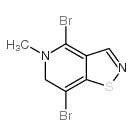 4,7-二溴-5-甲基苯[1,2,5]噻唑结构式