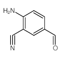 2-Amino-5-formylbenzonitrile Structure