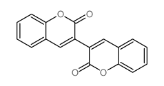 3-(2-oxochromen-3-yl)chromen-2-one Structure