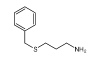 3-(benzylthio)-1-propanamine(SALTDATA: FREE)结构式