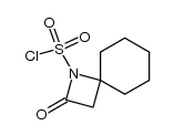 2-oxo-1-aza-spiro[3.5]nonane-1-sulfonyl chloride结构式