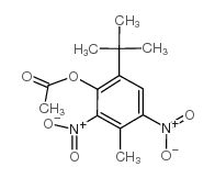 甲基二硝基苯酚乙酸酯结构式