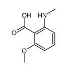 2-甲氧基-6-(甲氨基)苯甲酸结构式