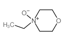 Morpholine, 4-ethyl-,4-oxide Structure