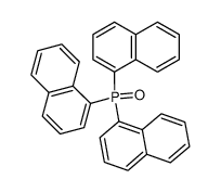 tris(1-naphthyl)phosphine oxide结构式