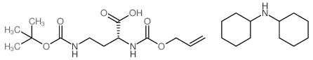 N-叔丁氧羰基-N'-烯丙氧基羰基-D-2,4-二氨基丁酸二环己胺盐图片
