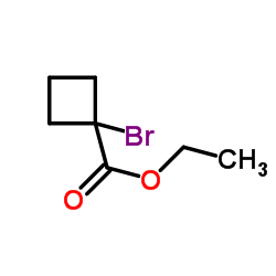 乙基 1-溴环丁烷甲酸酯结构式