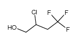 2-chloro-4,4,4-trifluorobutan-1-ol结构式