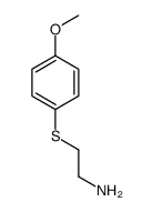 2-[(4-methoxyphenyl)thio]ethanamine(SALTDATA: FREE)结构式
