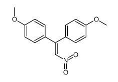 1-methoxy-4-[1-(4-methoxyphenyl)-2-nitroethenyl]benzene结构式
