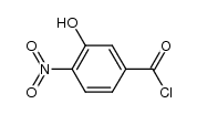 3-Hydroxy-4-nitro-benzoylchlorid Structure