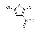 2,5-dichloro-3-nitro-thiophene Structure