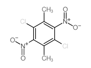 Benzene, 1,4-dichloro-2,5-dimethyl-3,6-dinitro-结构式