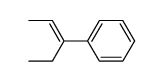 (E)-(1-ethylpropenyl)benzene Structure