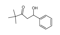1-hydroxy-4,4-dimethyl-1-phenylpentan-3-one Structure