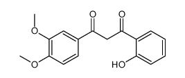 1-(3,4-dimethoxyphenyl)-3-(2-hydroxyphenyl)propane-1,3-dione结构式