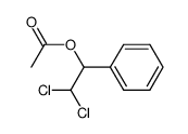 α-(dichloromethylbenzyl)acetate Structure