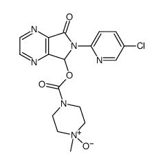 N-氧化佐匹克隆结构式