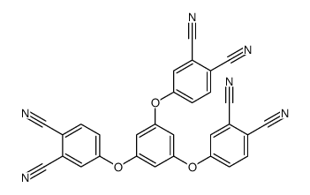 4-[3,5-bis(3,4-dicyanophenoxy)phenoxy]benzene-1,2-dicarbonitrile结构式