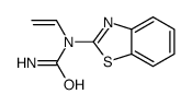 (9CI)-n-2-苯并噻唑-n-乙烯-脲结构式