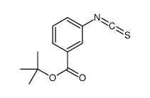 3-(叔丁基羰基)苯基异硫氰酸结构式