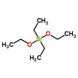 Diethoxy(diethyl)silane structure