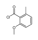 2-甲氧基-6-甲基苯甲酰氯结构式